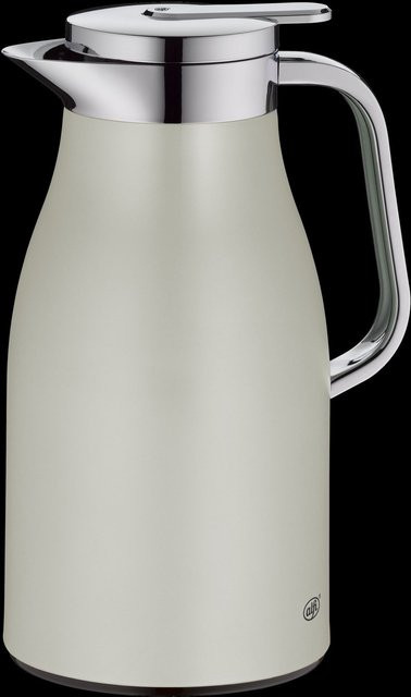 Alfi Isolierkanne SKYLINE aus Edelstahl in Silver, Grey oder Beige, Volumen: 1 Liter - Bild 1