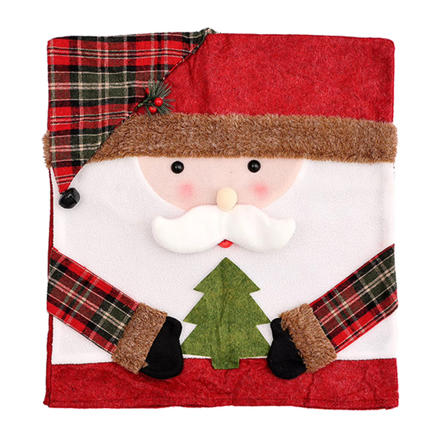 Aihogard Weihnachtsstuhlabdeckungen für Esszimmerstühle, Mehrfarbig, Textil - Bild 6