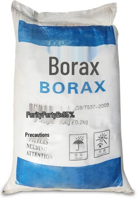 Runhong Industrielles Borax Schweißflussmittel, Farbe: Weiß, 2,5 kg - Bild 1