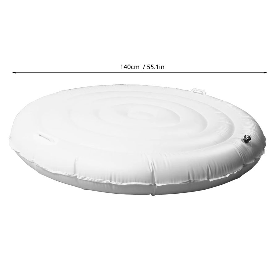 Fdit Runde aufblasbare Whirlpool-Abdeckung zur Wärmespeicherung und Energieeinsparung - Bild 3