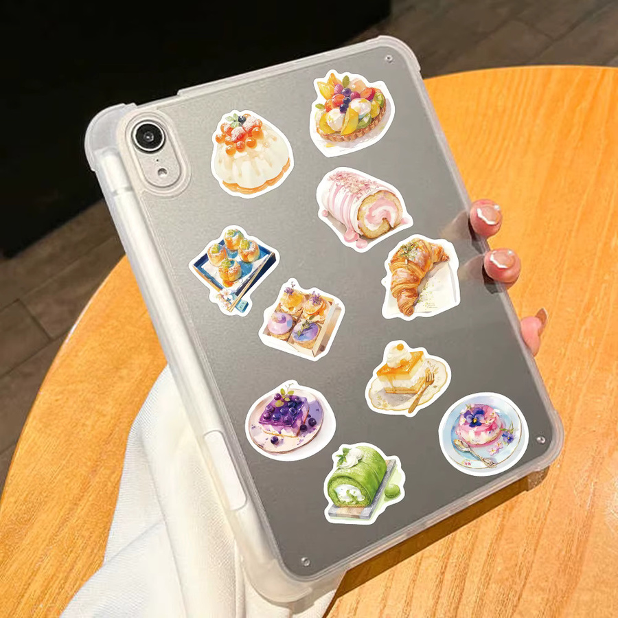 30 Stück Cartoon Dessert Shop Aufkleber für Laptop, Telefon und Kühlschrank in Multicolour - Bild 3