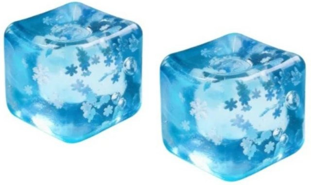 Quetschbarer Schneeflocken-Eiswürfel, sensorisches Fidget-Spielzeug - Bild 1