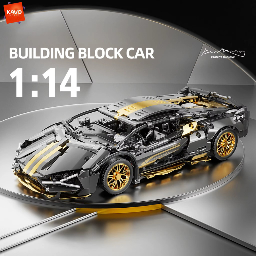 KAVOWORLD Supersportwagen, Baukasten, 1:14, 931 Teile - Bild 3