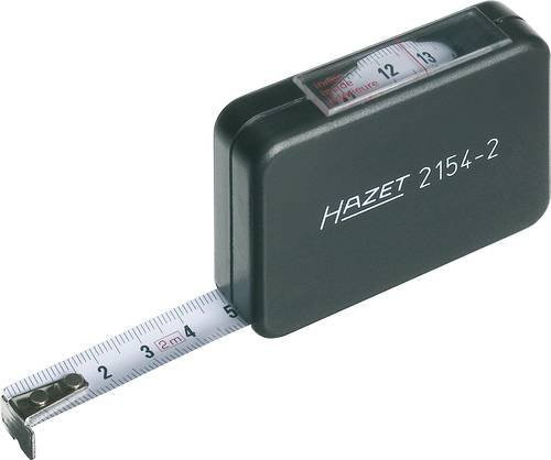 Hazet Rollband-Maß 2154-2 in Schwarz mit 2 m Länge - Bild 1