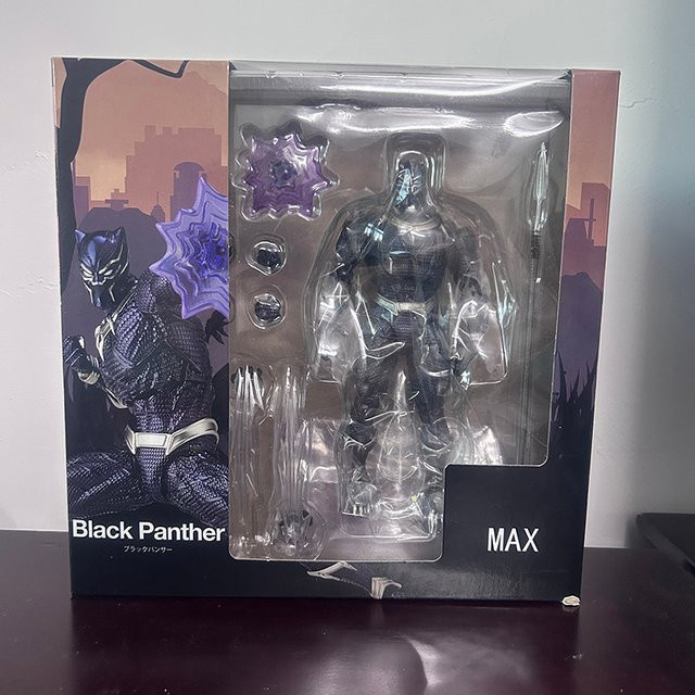 Mafex Black Panther König von Wakanda, Actionfigur, Marvel - Bild 1