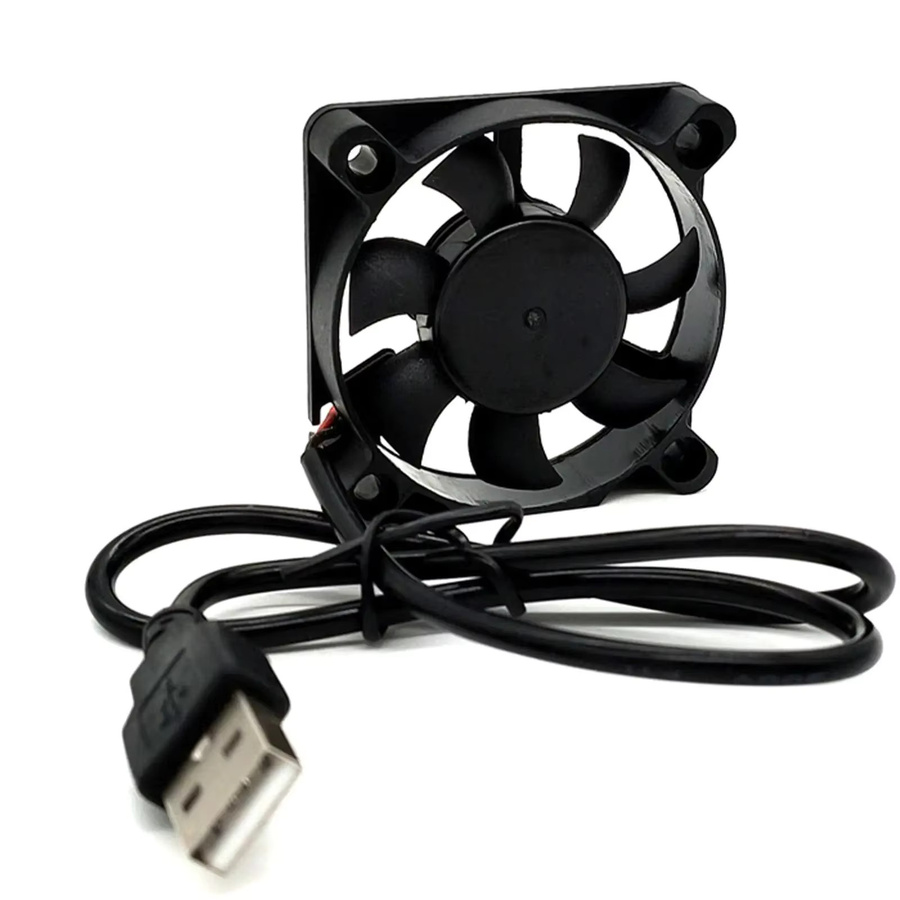 Ultra leiser PC-Gehäuselüfter für 4, 5, 6 oder 8 cm Chassis-Kühlung in Schwarz, 5V DC - Bild 6