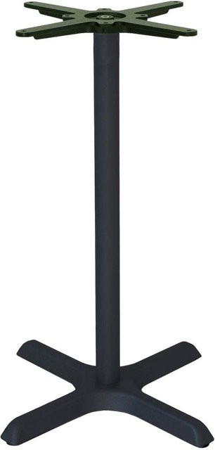 RestooTab Stehtischsäule Modell Dina in Schwarz, B/T/H: 55 x 55 x 110 cm - Bild 1