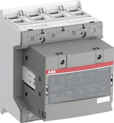 ABB AF140-40-00-11 Schalter mit 4 Schließern, 24V, 140A, Grau - Bild 1