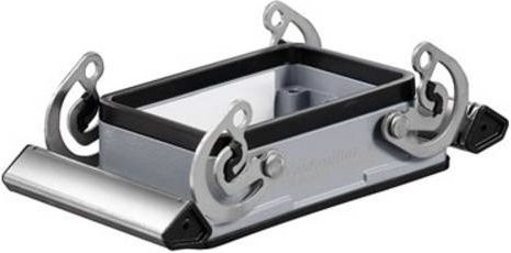 Weidmüller HDC 32A ABU 1665860000 Anbaugehäuse aus Edelstahl in Grau - Bild 1