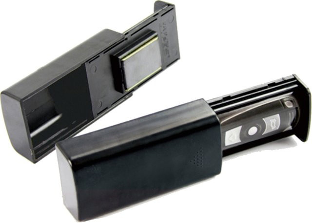 ELESABOX Magnetischer Safe-Box Autoschlüsselhalter als Geheimversteck in Schwarz - Bild 1