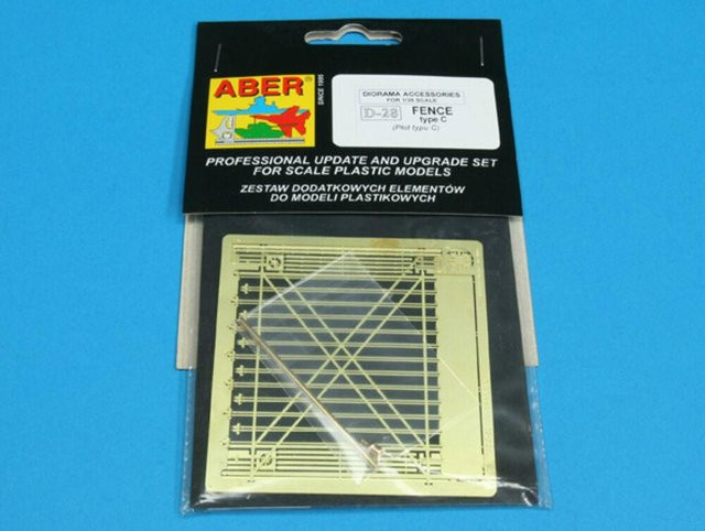 Aber Fence type C, Metall, Gelb, 1:35 - Bild 1