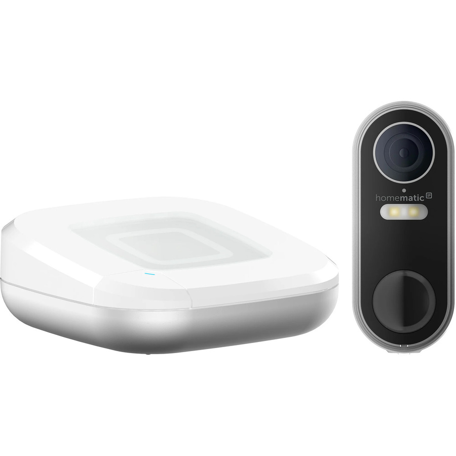 Homematic IP Bundle aus Access Point und 2x Akku-Außenkameras in Weiß mit Wi-Fi - Bild 1
