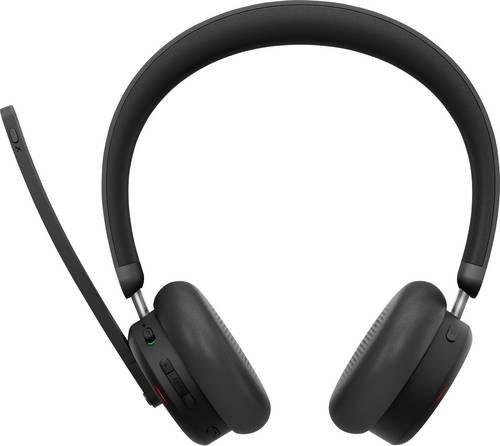 Lenovo 6550 On-Ear Headset Bluetooth Kabellos Stereo Schwarz mit Mikrofon-Rauschunterdrückung und USB-C - Bild 1