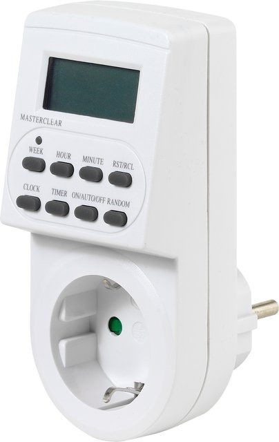 Digitale Tages- und Wochenzeitschaltuhr Vivanco 1416 mit Timer-Funktion - Bild 1