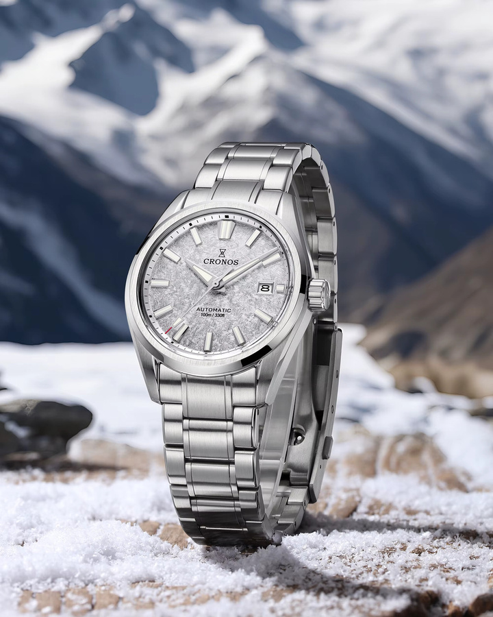 Cronos Armbanduhr, Automatik, Edelstahl, 39 mm, Herren - Bild 2
