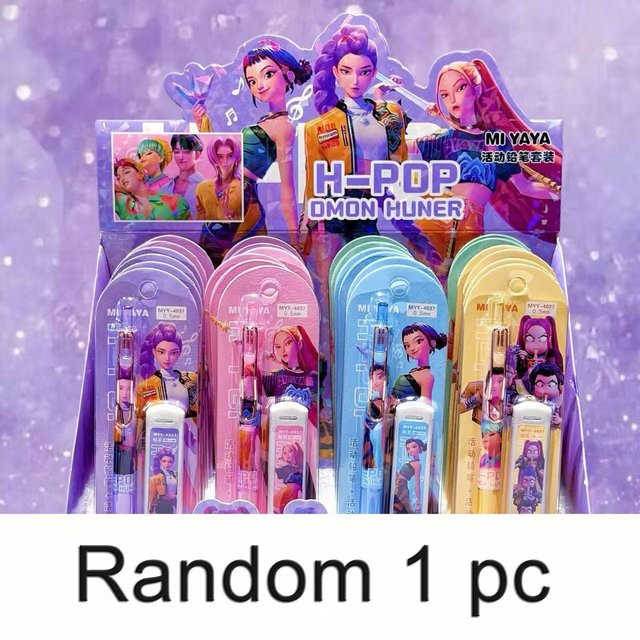 Discover Intime KPOP Demon Hunter Automatische Bleistifte in Multicolour für Kinder und Schüler zum Schreiben und Zeichnen - Bild 1