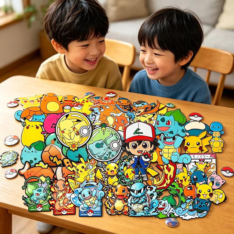 Bandai Broschen Abzeichen, Anime Cartoon, Kinder - Bild 4