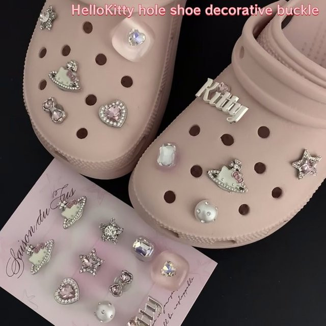 Bandai Hello Kitty Höhlenschuhe Zubehör, Rosa / Pink, Mädchen, Kunststoff - Bild 1