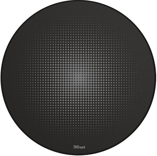 Mika Round Floor Mat Bodenmatte in Schwarz - Bild 1
