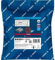 Bosch Expert R781 Prisma Ceramic X-LOCK Fiberschleifscheibe für Fliesen und Metall, Durchmesser: 125 mm, Bohrungs-Ø: 22,23 mm, Körnung: 36, 25 Stück - Bild 2