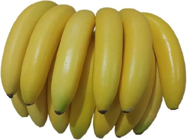Künstliche Bananenstaude von Cherish Eyes in Gelb zur Dekoration - Bild 1