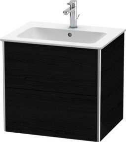 Duravit XSquare Waschtischunterschrank in Weiß, wandhängend, B/T/H: 61 x 47,8 x 56 cm - Bild 1