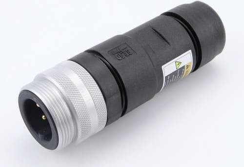 Molex 1300700024 Sensor-Aktor-Steckverbinder Stecker Polzahl 4 Schwarz - Bild 1