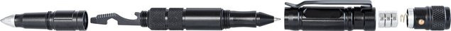 LUX-TOOLS Taktikstift 7-in-1 in Schwarz aus Metall - Bild 1