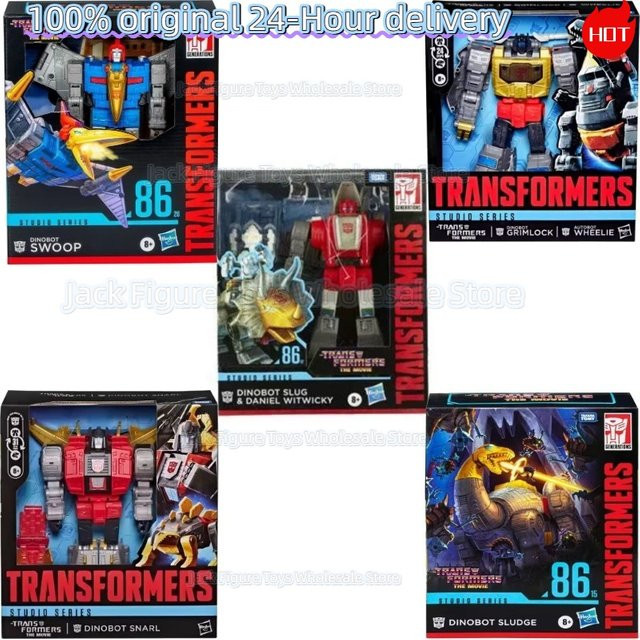 Hasbro Transformers Studio Series SS-86 Swoop Snarl Sludge Slag Grimlock, Dinosaurier-Roboter-Actionfigur, ab 8 Jahren - Bild 1