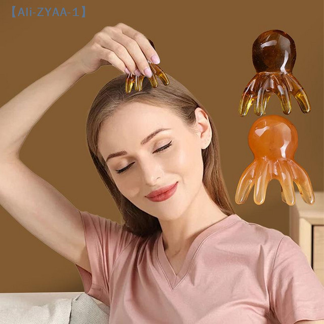 JETTING Gua Sha Massagegerät mit Oktopus-Kopf, für Gesicht, Körper, Kopfhaut - Bild 1