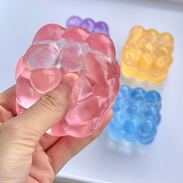 SHINEHENG Squishy Maltose Fidget Toys, kubisches Anti-Stress-Sensorikspielzeug - Bild 1