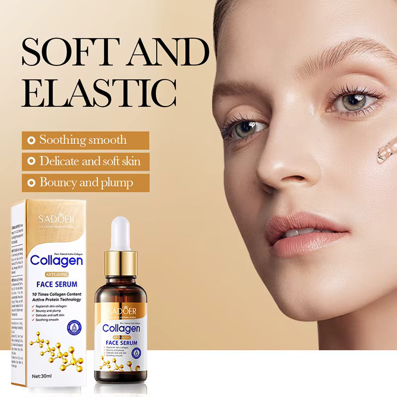 SADOER Kollagen Hautpflege-Set, Serum und Augencreme, Herren, Reife Haut - Bild 1