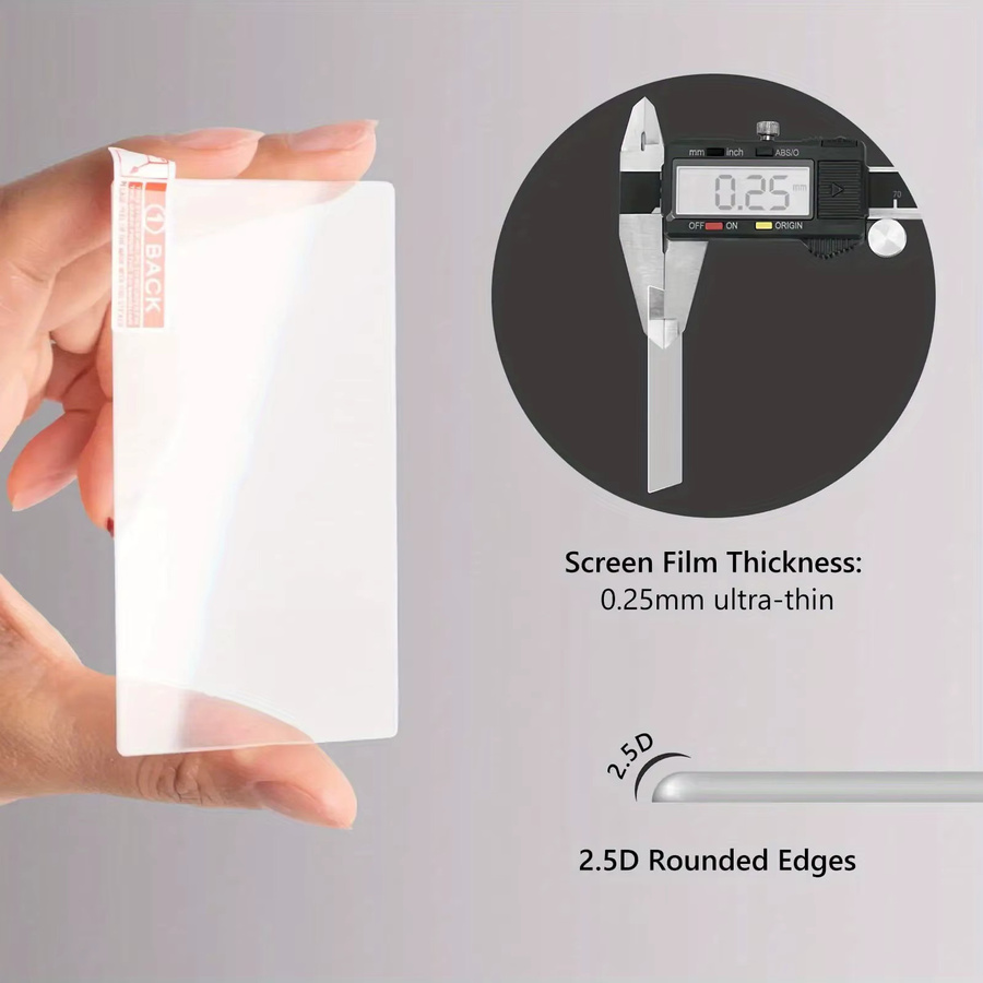 4 Stück Displayschutzfolien aus gehärtetem Glas für Nintendo New 3DS XL, New 3DS LL, 3DS XL und 3DS LL in Transparent, HD Clear Anti-Scratch mit vollständiger Abdeckung - Bild 2