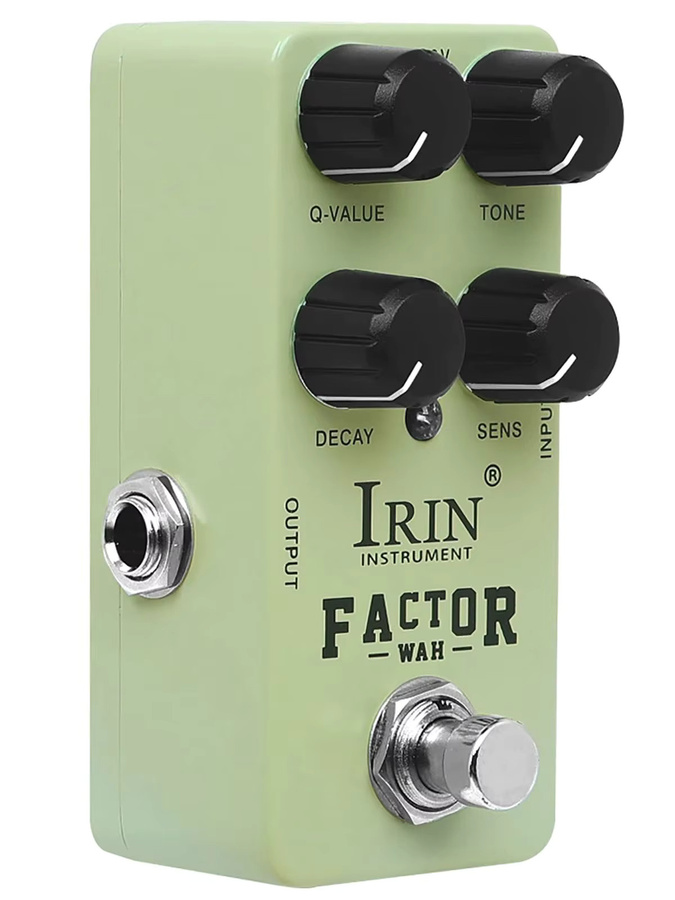 IRIN RS-28 Wah Wah-Effektpedal für E-Gitarre in Grün mit True Bypass - Bild 5