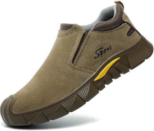 Arbeitssicherheitsschuhe für Herren von Shoekeeper in Grau mit Stahlkappe, Anti-Piercing und Verschleißschutz, Größe 38 - Bild 1