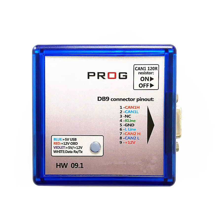 EKETOOL IO-PROG ECU Programmierer für BSI, TCM, BCM und EPS mit BD9 Anschluss und Pinout I/O Terminal für HW 09.1 FLASH EEPROM - Bild 2