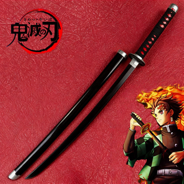 Bandai Demon Slayer Tanjiro Katana, Samurai-Schwert, Schwarz - Bild 1