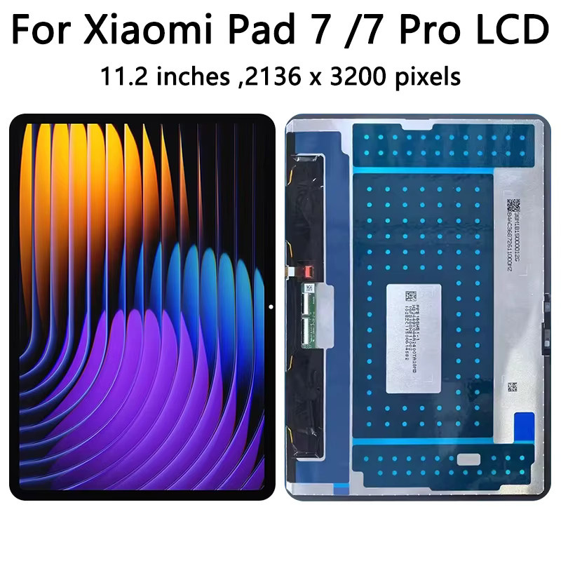 Xiaomi Pad 7 LCD Display Ersatzteil mit Touch Panel Digitizer in Schwarz - Bild 3