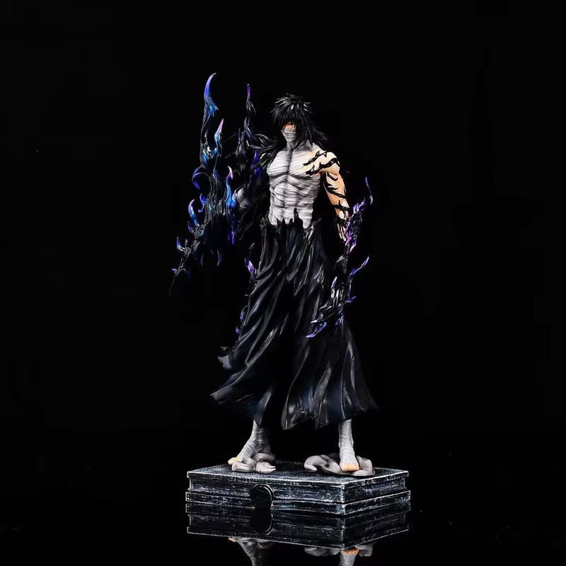 Bandai Bleach Ichigo Figur, Hohle Weiße Form mit Hörnern & Mugetsu-Form, 31-33cm, Kunststoff - Bild 2
