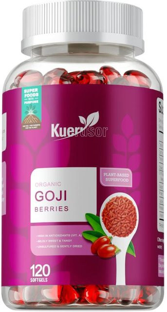 American Health and Nutrition Center Bio-Goji-Beeren-Kapseln mit Vitamin A 120 x 1 g - Bild 1