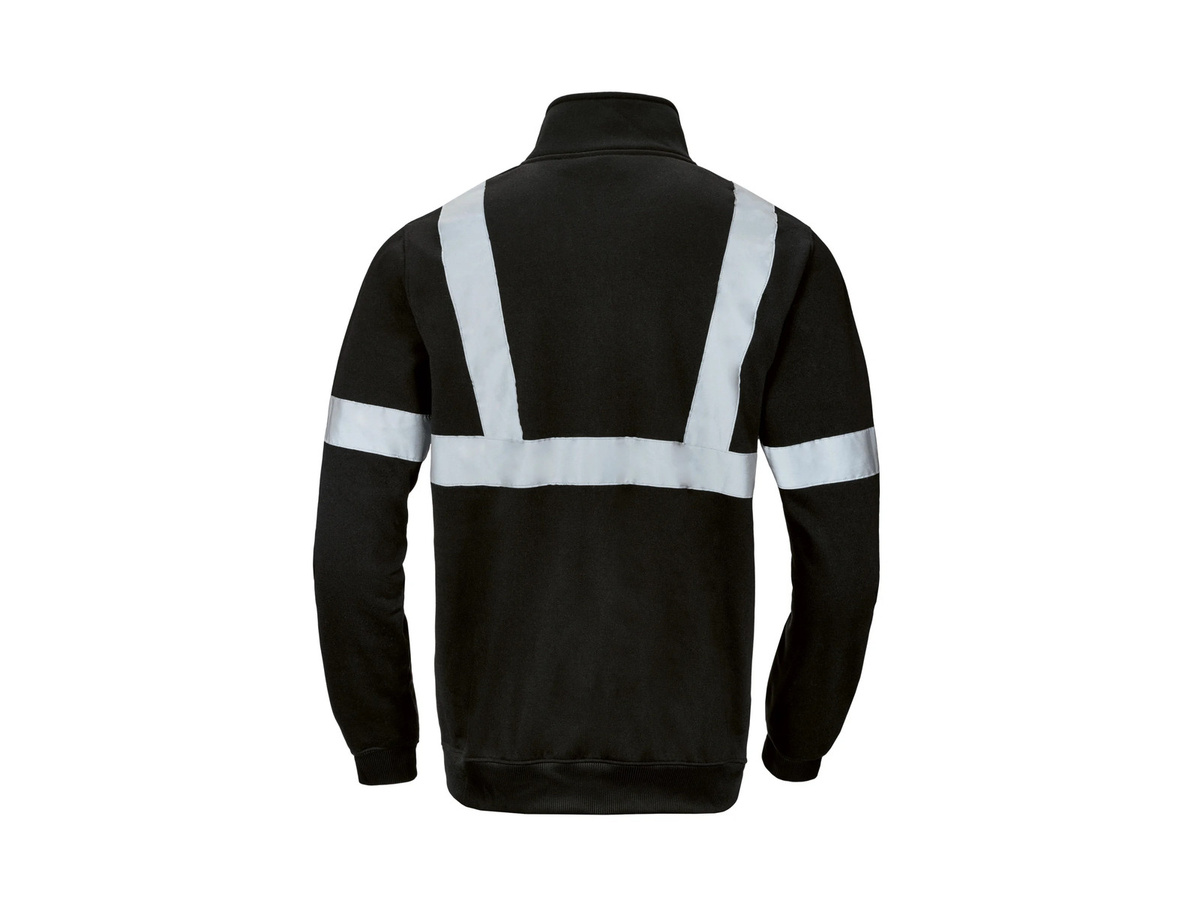 Parkside Performance Herren Warnschutz Sweatjacke in Schwarz, Größe XXL - Bild 2