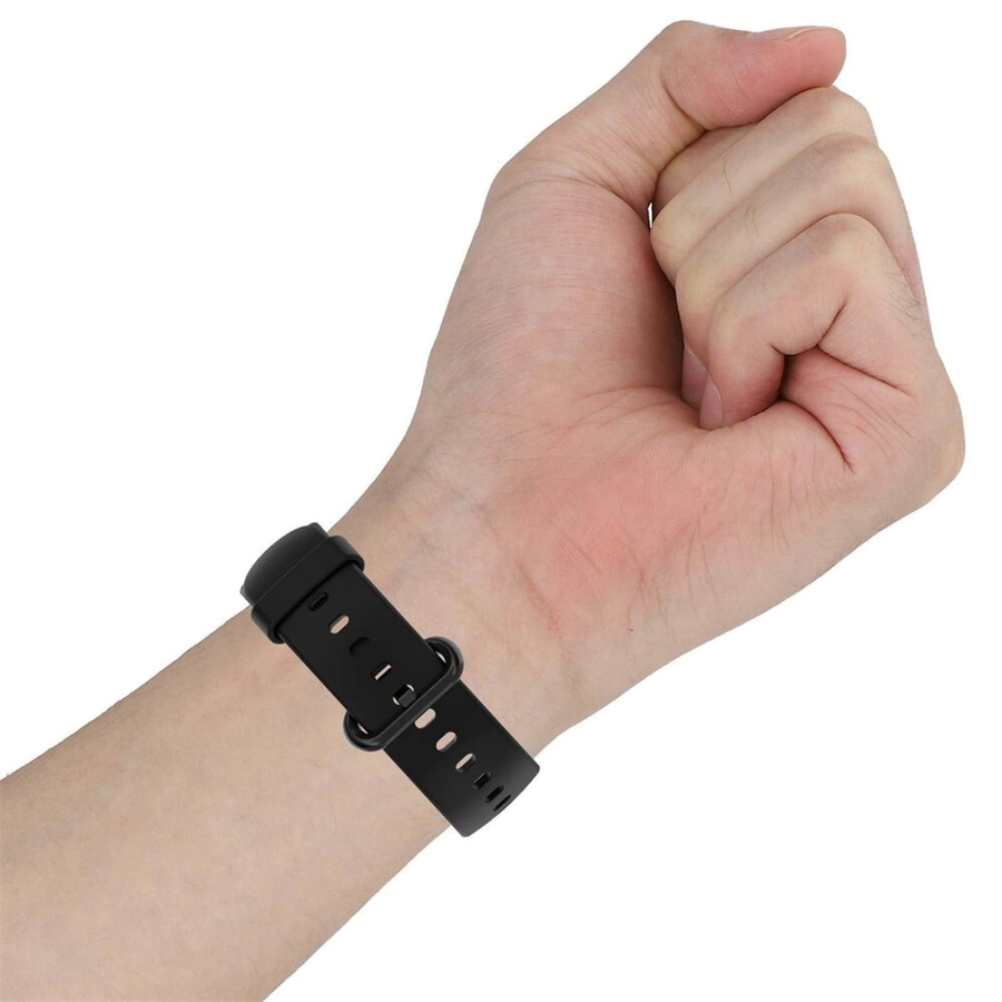 Xiaomi Uhrenarmband Silikon, Schwarz, Unisex - Bild 2