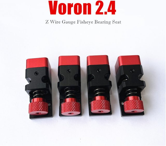 SEEJIE 4er-Set DIY Voron 2.4 Z Draht Gauge Fisheye Lager Sitz Befestigung in Multicolour mit CNC-Prozess - Bild 1