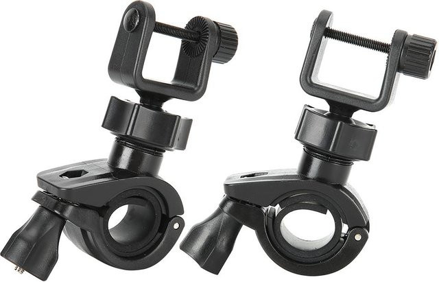 DIYelecs 2er Set Dashcam Halterung HD076A für Fahrrad und Motorrad mit UType Kopf in Grau - Bild 1
