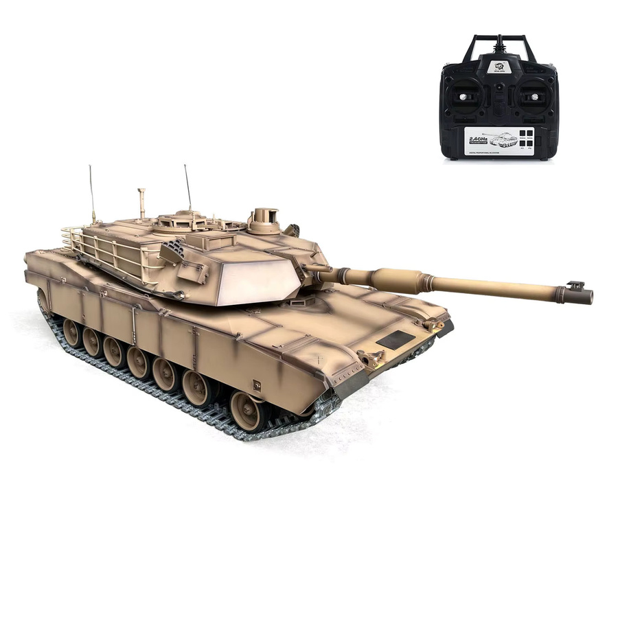 Henglong M1A2 Abrams Panzer, 1:8 Maßstab, Vollmetall, ferngesteuert - Bild 4