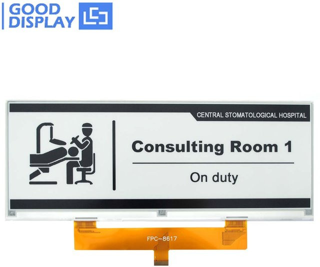 Goodisplay E-Ink Display GDEM1085T41 in Weiß mit 10,85 Zoll und 1360x480 Pixeln - Bild 1