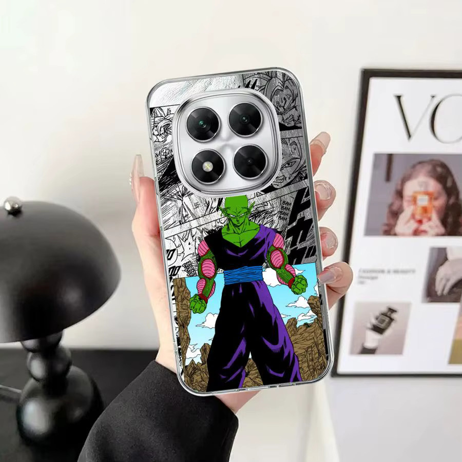 Schwarze Softshell-Hülle mit Dragon Ball Goku Design für Xiaomi Redmi Note 12S 13 14 Pro Plus 11 12 Pro 14S 11S - Bild 3