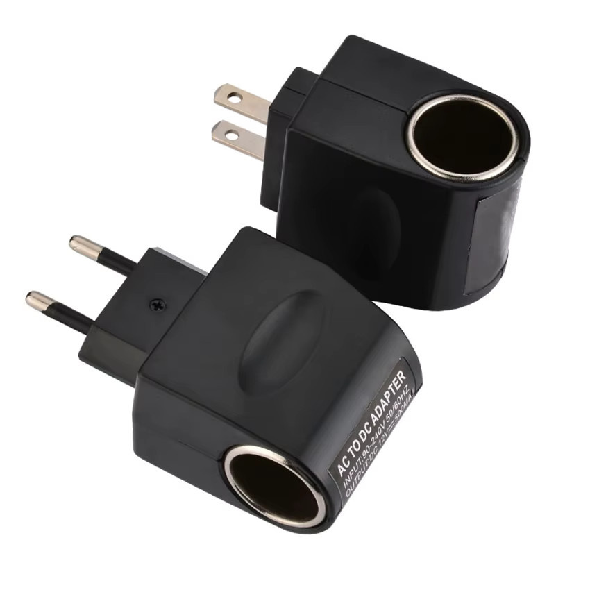 JCD Universal 220 V AC auf 12 V DC Auto Power Adapter Konverter mit Zigarettenanzünder-Buchse in Schwarz - Bild 5