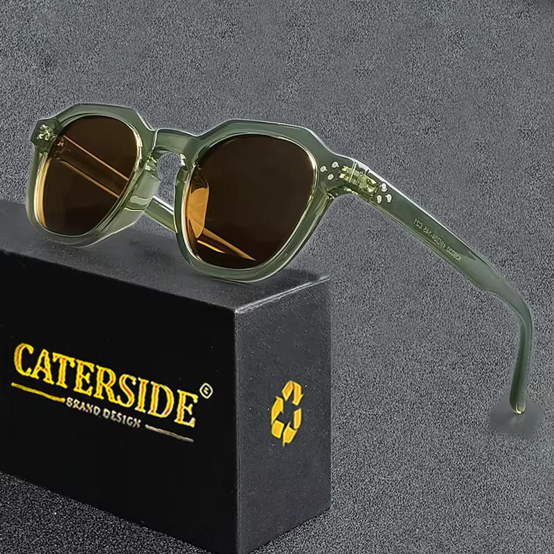 Caterside Sonnenbrille, polarisiert, TR90, Vollrand, Unisex - Bild 2
