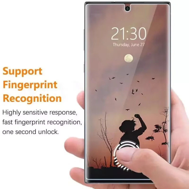 2er-Pack Matte Hydrogel Displayschutzfolie für Infinix Smart 8 Pro, 8 Plus, Hot 40 Pro, 40i, 30 und 30i mit Anti-Blue-Ray und NFC-Unterstützung, Transparent - Bild 3